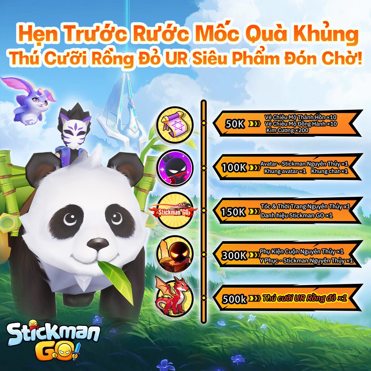 The MMO game "Stickman GO" officially launches today – Receive exclusive gift codes from top KOLs! 6 Stickman GO MMO game officially released today – Claim exclusive gift codes from top KOLs!
