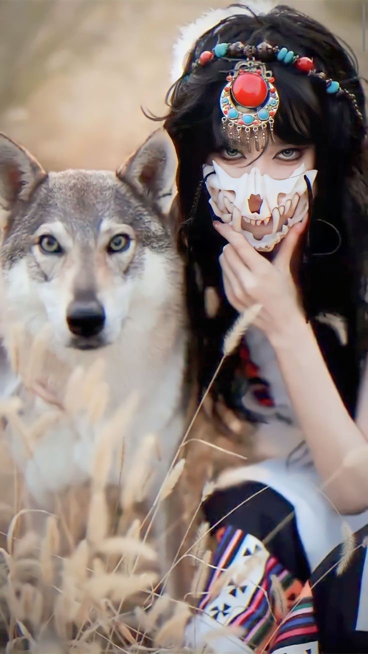 Female Cosplayer Transforms into Princess Mononoke, Wild Beauty "Shakes" the Online Community 2 Coser embodies Princess Mononoke in a stunning wild setting