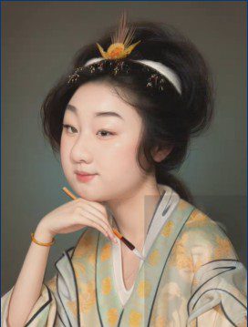 Image of Yang Guifei after being recreated by AI. (Image: TikTok) AI recreates Yang Guifei's likeness, leaving viewers amazed.