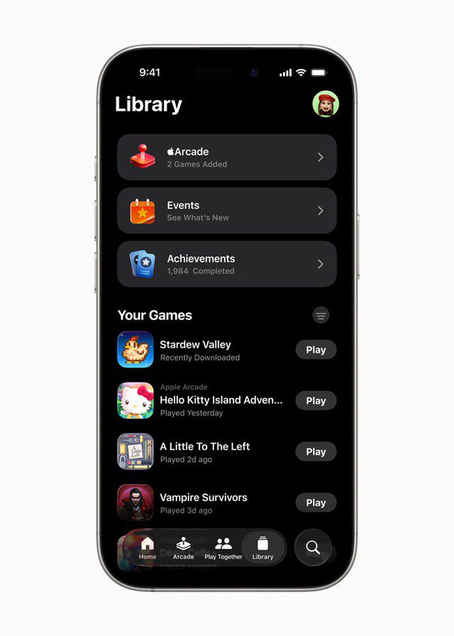 Players can view all their downloaded games from the App Store and continue playing them seamlessly. Explore Games