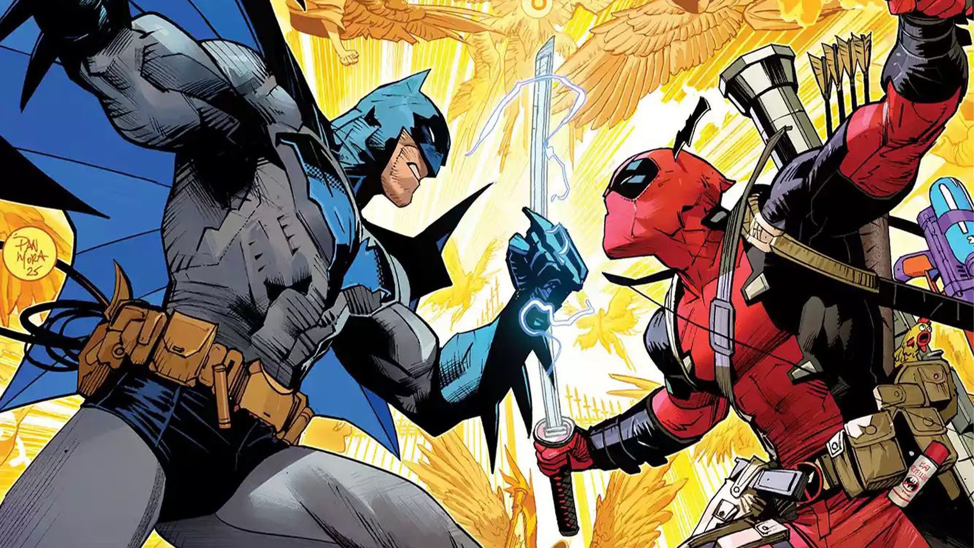 Batman and Deadpool Collaboration Batman and Deadpool