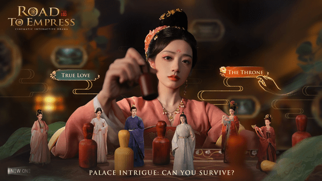 Mobile game allows players to role-play as Wu Zetian, sharp Ultra HD 4K graphics 1 Mobile game allows players to play as Empress, featuring Ultra HD 4K visuals.