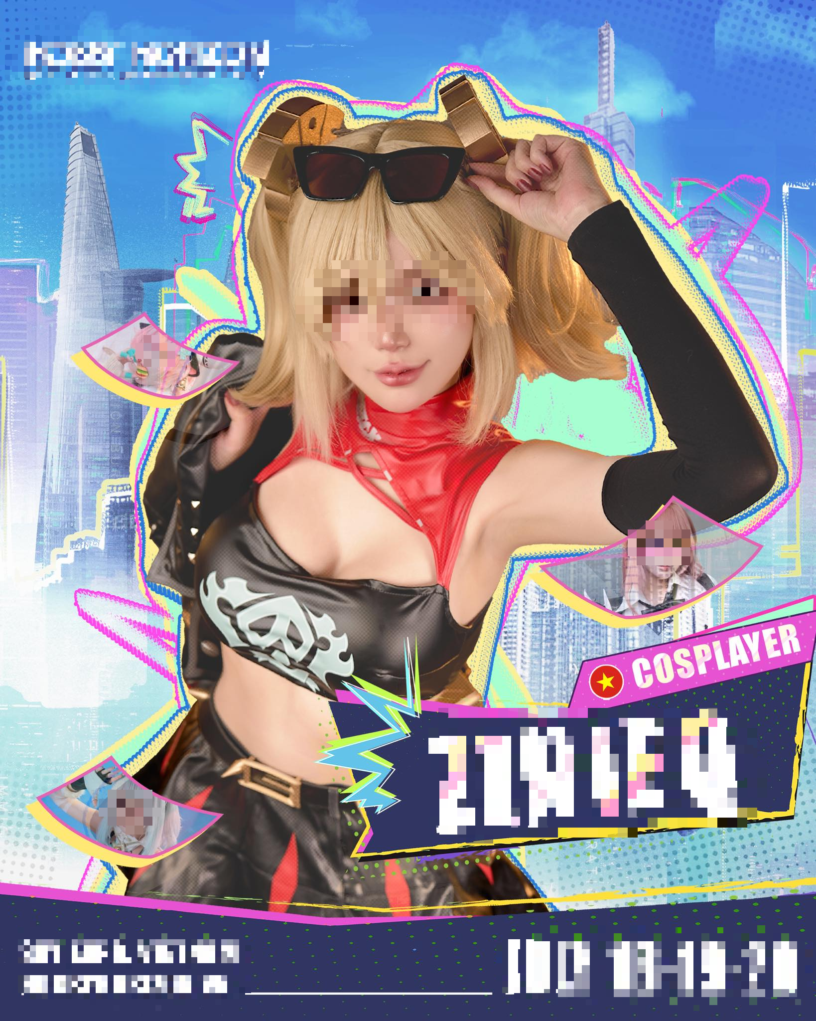 Z.Q at a cosplay event Z.Q at a cosplay event