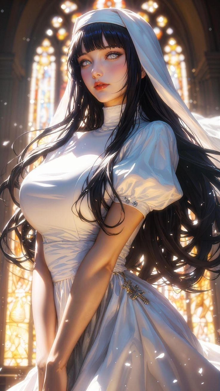 Hinata "blooms" into a stunning bride: When AI realizes the dreams of Naruto fans 1 Hinata