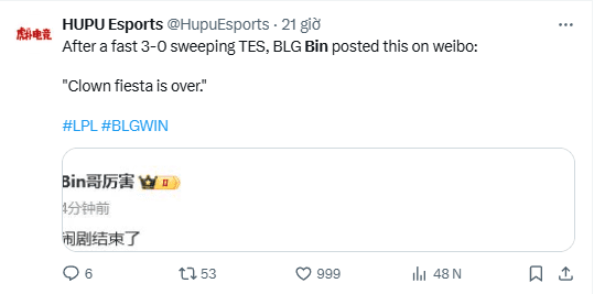 Bin 'extremely strong' but this time the League of Legends community cannot criticize 2 Bin's statement