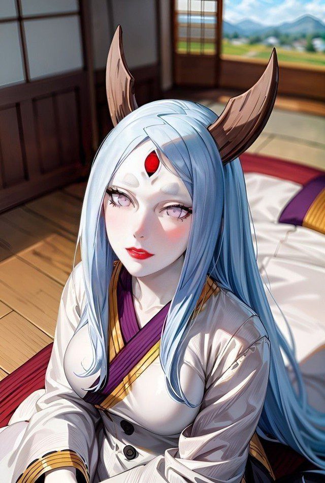 AI recreates the moon goddess Kaguya in Naruto with a captivating window to the soul 6 AI recreates Kaguya Ōtsutsuki in Naruto with a more serene appearance - Image 6.
