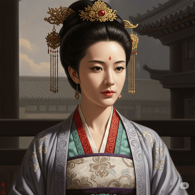 Diaochan, AI-generated version by ChatGPT. dieu thuyen 3 17504136435251424607469