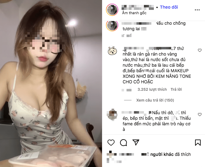 "Copy" Zin loves cooking, the girl receives all heart-wrenching comments for an unbelievable reason 6 edit anh chup man hinh 2025 06 15 luc 105656 1749961626307556090999 1749974889514 1749974889656944412729