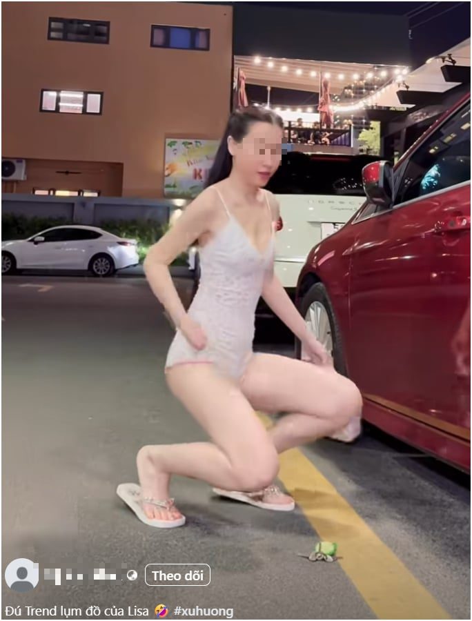 1.1 million views of the girl picking up items in revealing clothing, netizens shake their heads "too inappropriate" 3 1.1 million views for a girl in a revealing outfit, CĐM comments