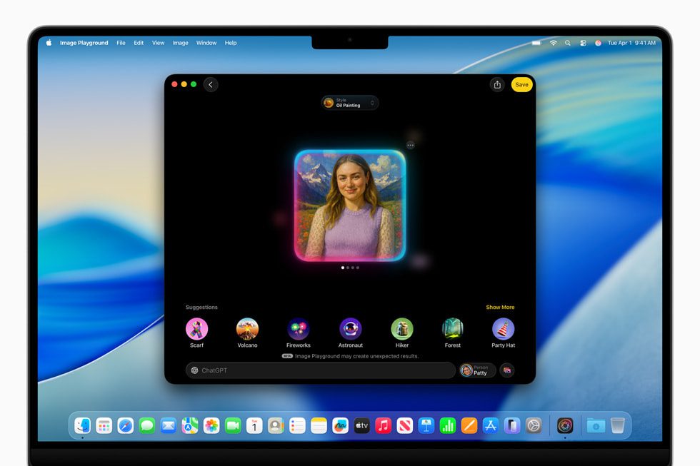 New styles added to Image Playground with ChatGPT, including instant creation options, providing a seamless experience when users have a creative idea in mind New Styles Added to Image Playground with ChatGPT