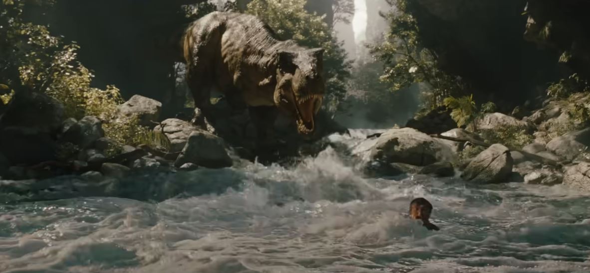 Can T-Rex swim as shown in the Jurassic World Rebirth trailer? 1 ava.JPG