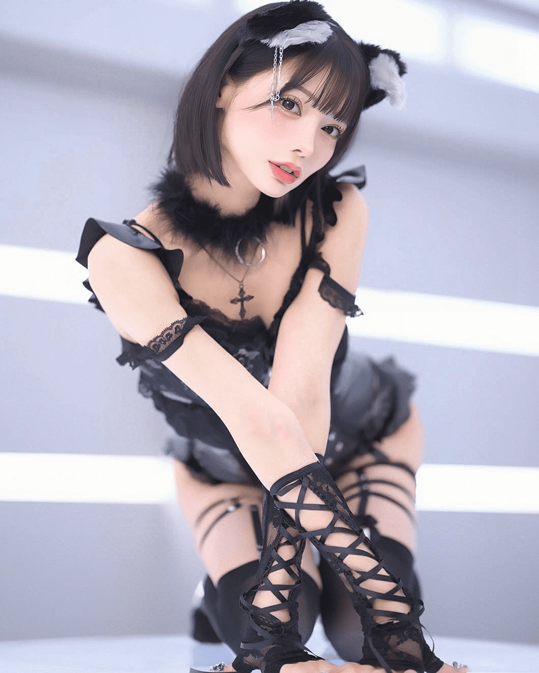 The beautiful hot girl appears to the extent of being "mistaken" for AI, the real job is surprisingly unexpected 2 Miyu Yonekura