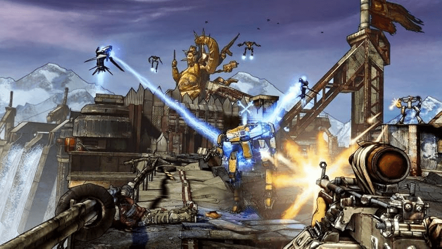 Surprising blockbuster game offered for free on Steam, with a series of attractive promotions 2 Borderlands 2 is part of the free game series on Steam.