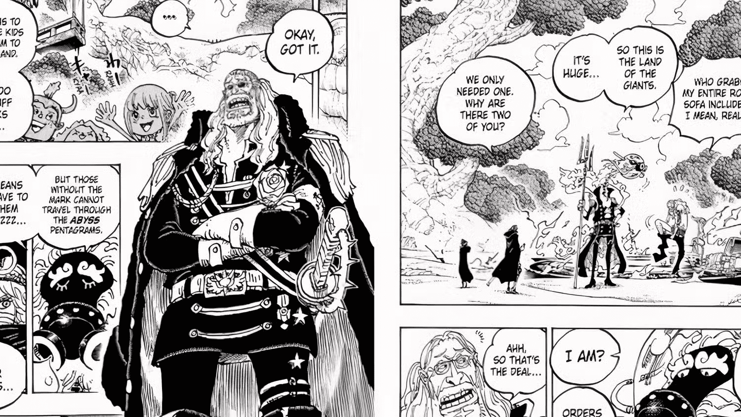 One Piece: Oda Reveals a Powerful Awakened Devil Fruit at Elbaf 1 One Piece: Oda reveals a powerful evil dragon's true form in Elbaf - Image 1.