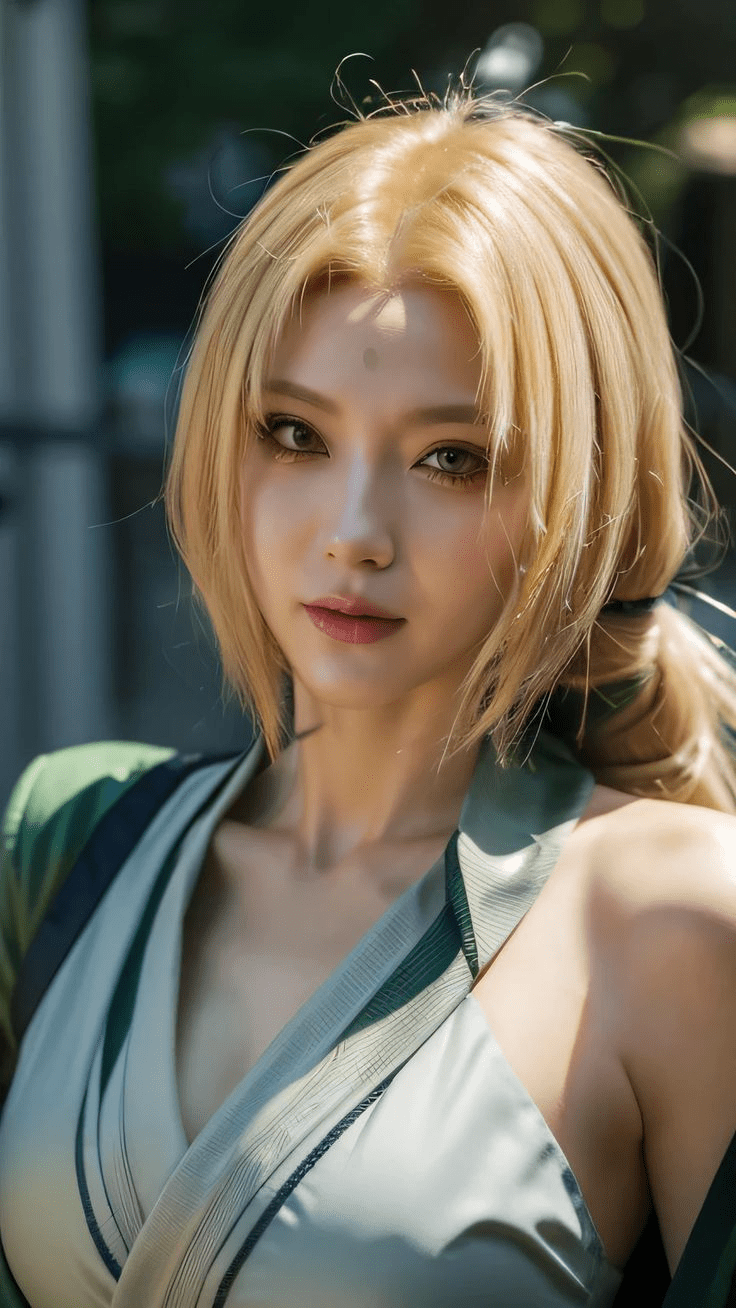 AI Accurately Recreates Fifth Hokage Tsunade "Perfectly", Sculpted Body According to the Original 5 Tsunade AI Version