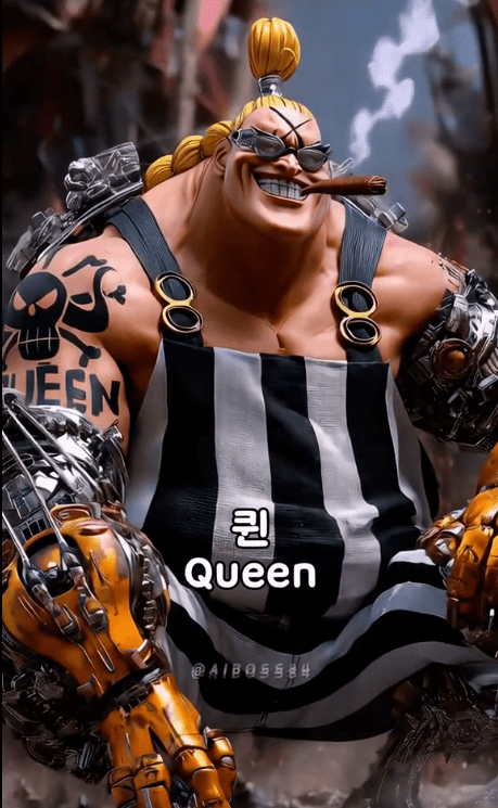 AI Transforms the Beast Pirates in One Piece: Kaido Reaches Legendary Status, the Whole Crew is Irresistible 4 AI recreates Kaido in One Piece: Dynamic pose.