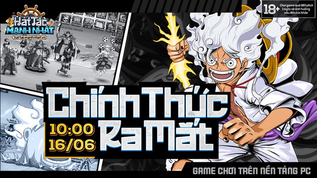 The Strongest Pirate Officially Launches Today, June 16, Ready to Conquer the One Piece Treasure 1 Hải Tặc Mạnh Nhất chính thức ra mắt hôm nay 16/06, sẵn sàng chinh phục kho báu One Piece