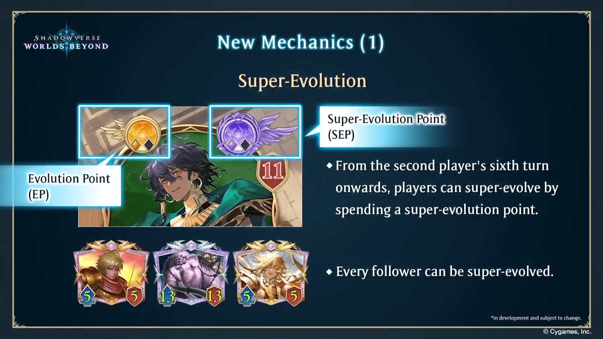 Super Evolution Feature Super Evolution Feature