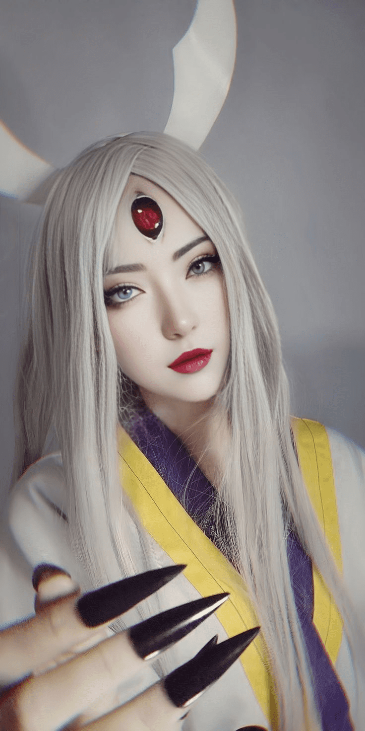 AI recreates the moon goddess Kaguya in Naruto with a captivating window to the soul 4 AI recreates Kaguya Ōtsutsuki in Naruto with a more serene appearance - Image 4.
