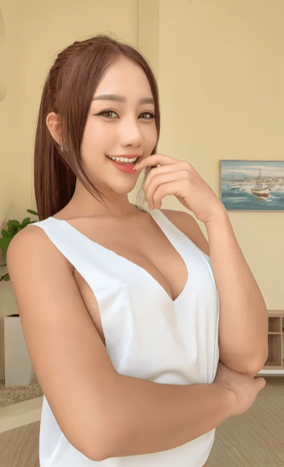 Transforming into a Caring Wife, the Gorgeous Hot Girl is No Less than "Zin Who Loves Cooking" 2 Giftracha.a showcasing her beauty