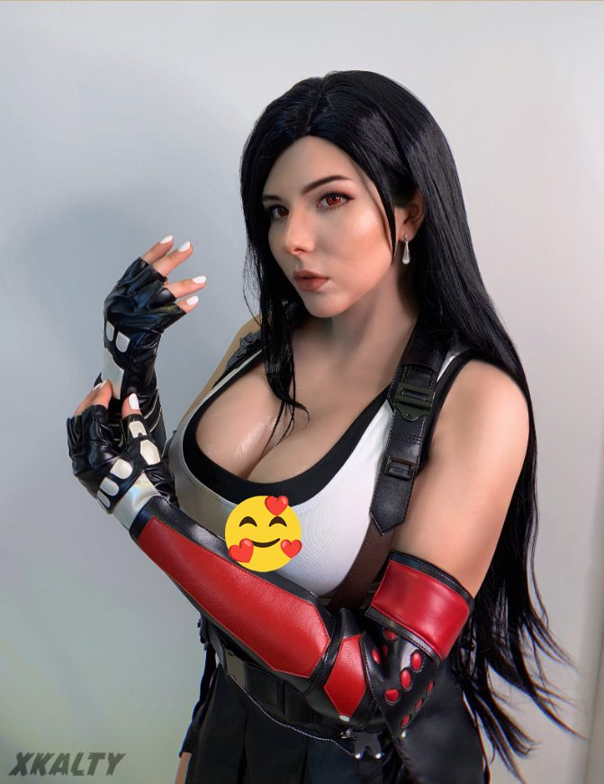 Cosplaying as Black Widow, the hot girl that captivates everyone 3 Xkalty as Black Widow