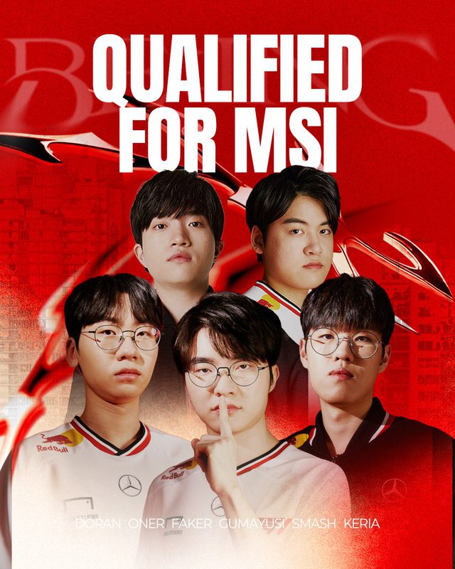 The promotional poster appears to be poorly executed. Fans question T1's readiness for MSI 2025