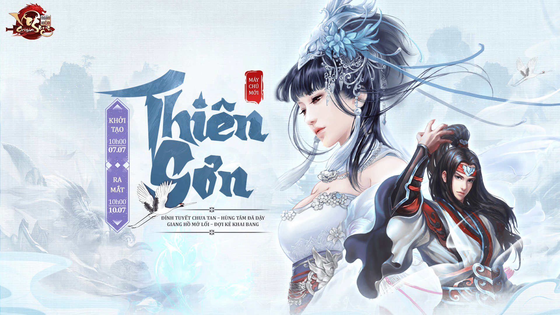Ngạo Kiếm Vô Song Origin launches Thiên Sơn server on 10/07/2025: The heroic spirit rises with the Ngạo Kiếm Minh Chủ Season 2 tournament 1 Ngạo Kiếm Võ Song Origin khai mở máy chủ Thiên Sơn 10/07/2025: Hùng tâm trỗi dậy cùng giải đấu Ngạo Kiếm Minh Chủ mùa 2- ảnh 1.