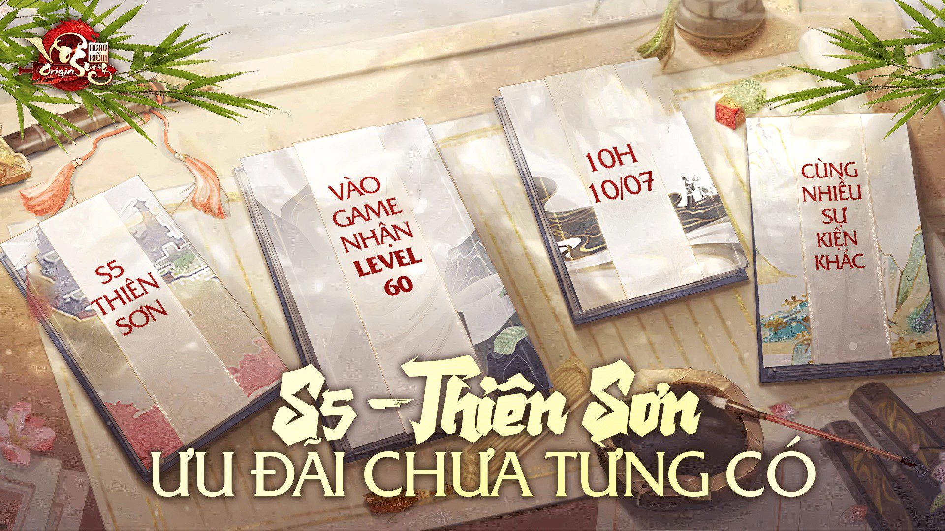 Ngạo Kiếm Vô Song Origin launches Thiên Sơn server on 10/07/2025: The heroic spirit rises with the Ngạo Kiếm Minh Chủ Season 2 tournament 2 Ngạo Kiếm Võ Song Origin khai mở máy chủ Thiên Sơn 10/07/2025: Hùng tâm trỗi dậy cùng giải đấu Ngạo Kiếm Minh Chủ mùa 2- ảnh 2.