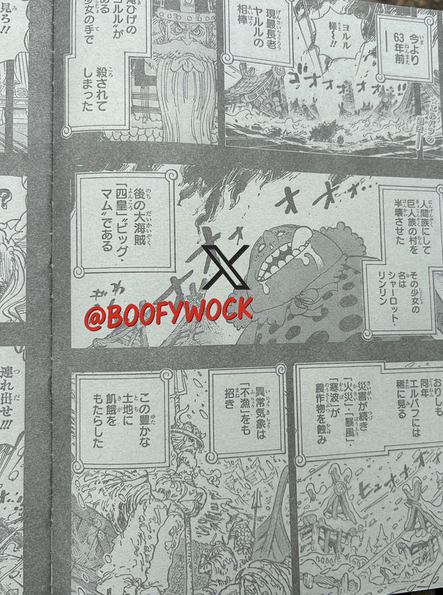 One Piece Spoiler Chapter 1154: Elbaf's Shocking Memories, Rocks D. Xebec Officially Revealed 1 Spoil One Piece chapter 1154: The Elbaf situation intensifies, Rocks D. Xebec officially makes an appearance.