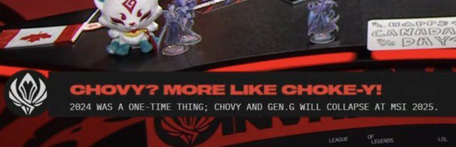A controversial statement about Chovy is being discussed by analysts in relation to MSI 2025. A controversial statement regarding Chovy analyzed by experts.