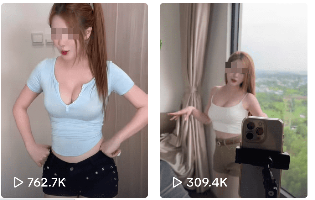 Social media spreads the "unbelievable" bold moment of TikToker with 1.4 million followers 1 Social media buzz