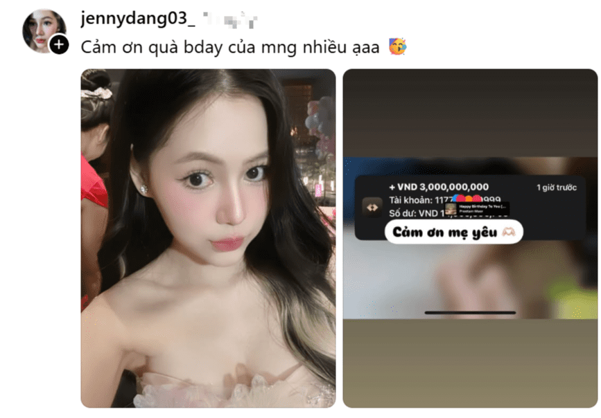 Beautiful hot girl shows off her huge bank balance, a stack of land use rights certificates, netizens eagerly "ask for blessings" 4 Beautiful girl flaunting wealth, attracting attention on social media.