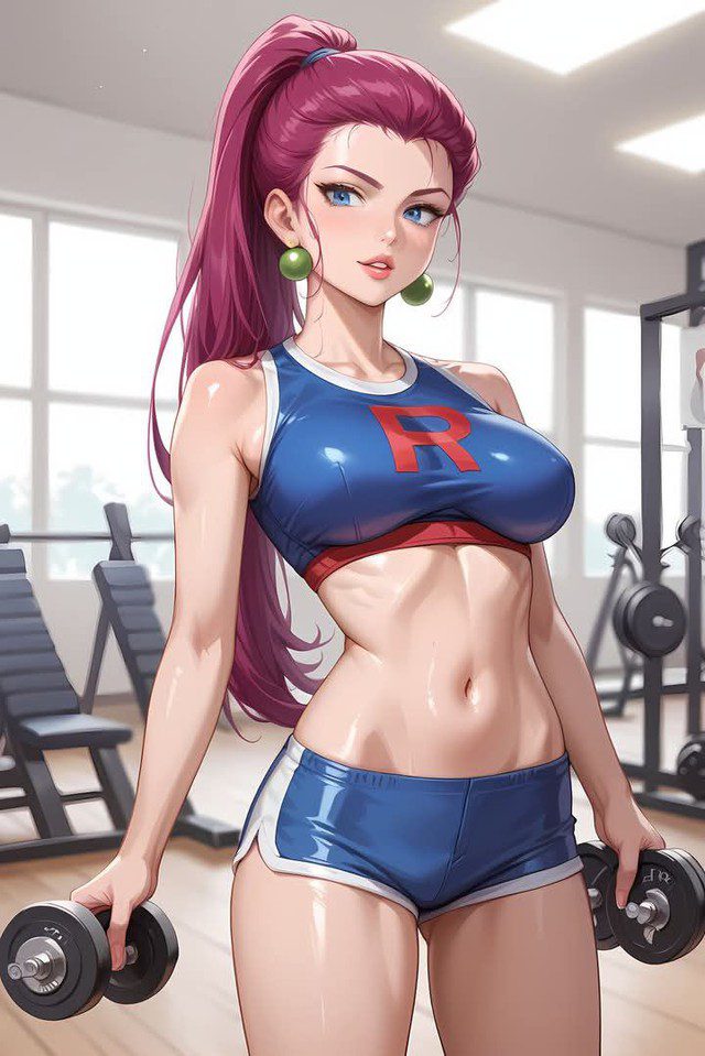 Revamped by AI, the Hard-to-Handle Female Antagonist of Pokémon is Irresistibly Alluring 2 AI reimagines the iconic Pokémon character Jessie