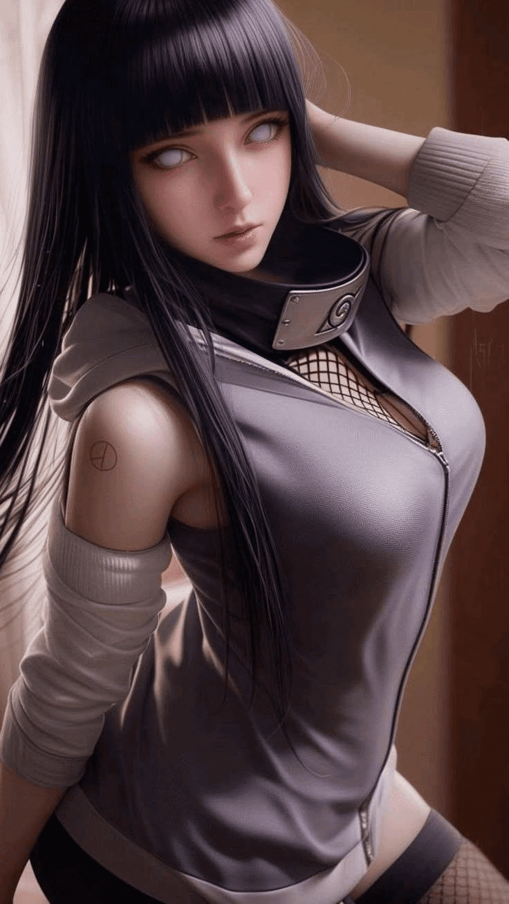 AI recreates Hinata's beauty in the palace, hot body, fans exclaim "Naruto is so lucky!" 6 photo 1750931032072 17509310323081792203515