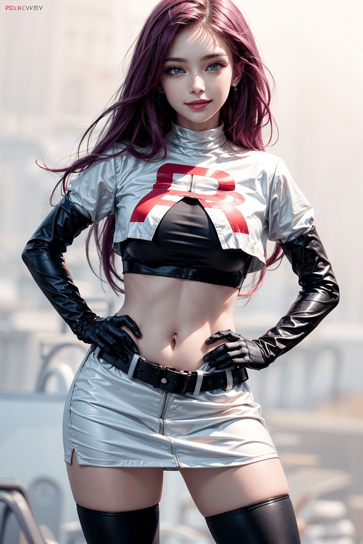 Revamped by AI, the Hard-to-Handle Female Antagonist of Pokémon is Irresistibly Alluring 7 AI reimagines the iconic Pokémon character Jessie