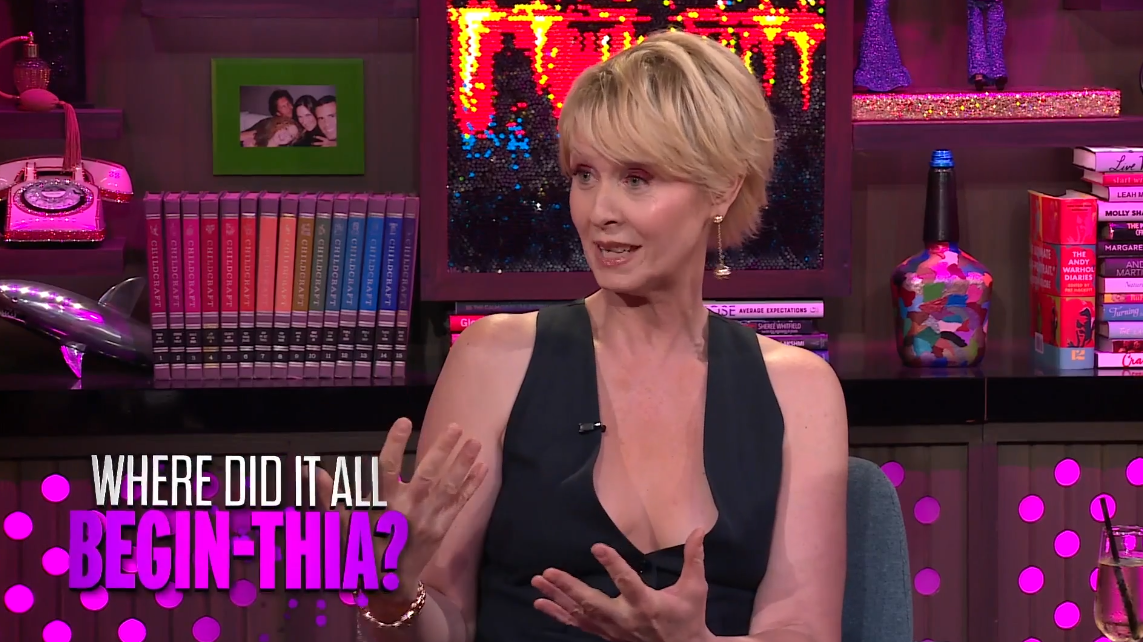 Cynthia shares about the controversial scene cut in Sex and the City. Cynthia shares about the controversial scene cut in Sex and the City.