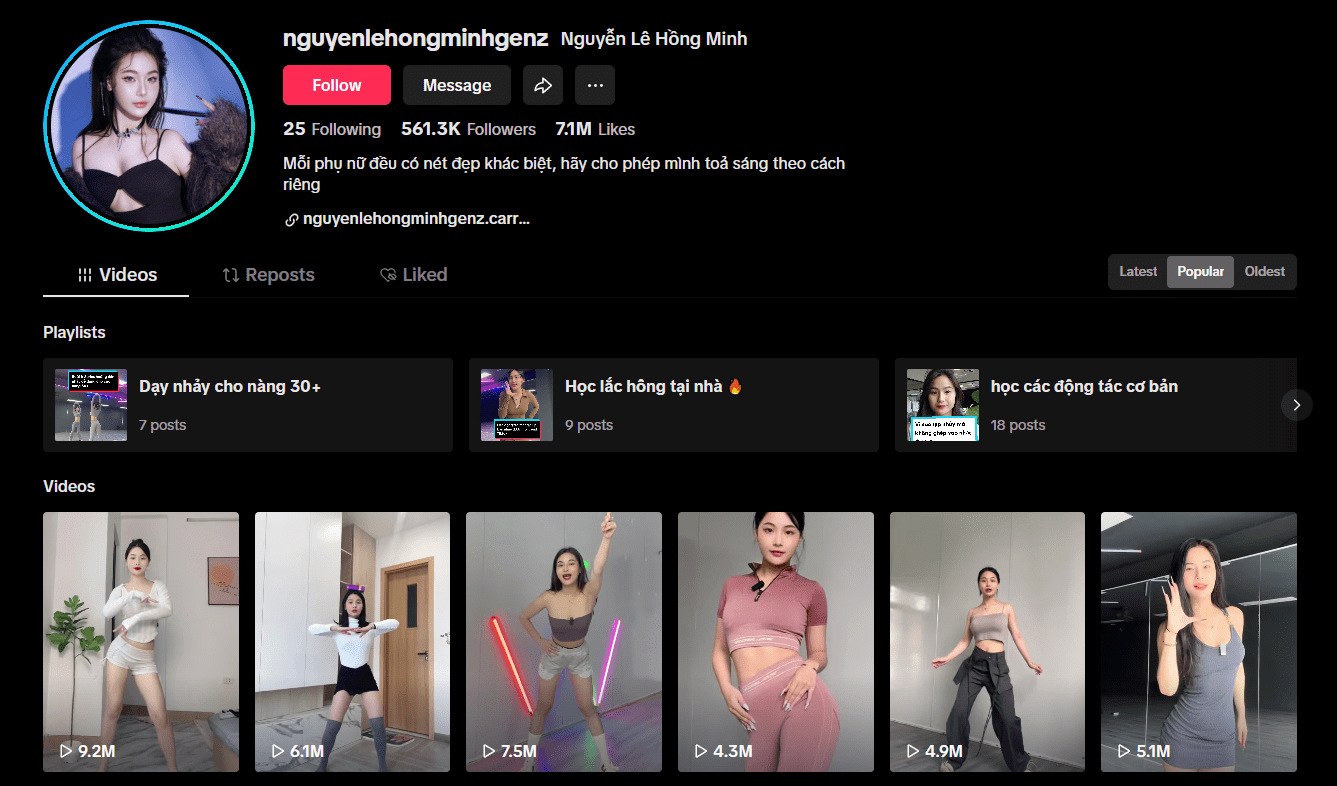 Gaining over 5 million views just after one "tutorial" video, the hot TikToker keeps gamers glued to the screen 4 TikToker Nguyễn Lê Hồng Minh